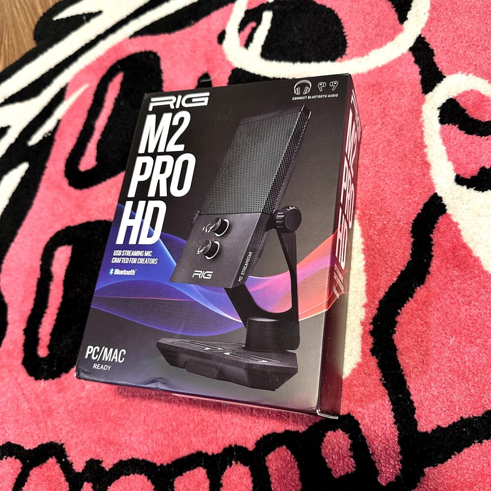 RIG M2 Streamstar Pro HD – Wired USB Streaming Microphone